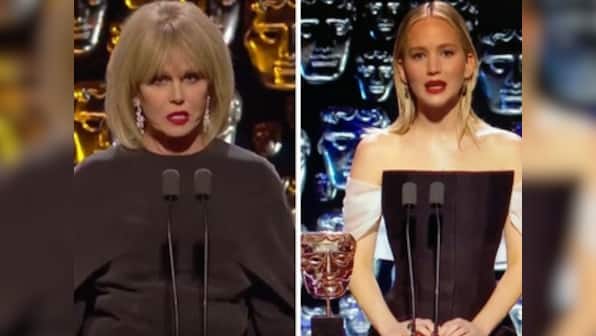 BAFTA 2018: Jennifer Lawrence called 'rude' on social media after jibe at host Joanna Lumley