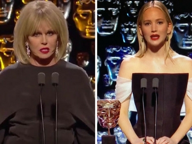 BAFTA 2018: Jennifer Lawrence called 'rude' on social media after jibe at host Joanna Lumley BAFTA 2018: Jennifer Lawrence called 'rude' on social media after jibe at host Joanna Lumley