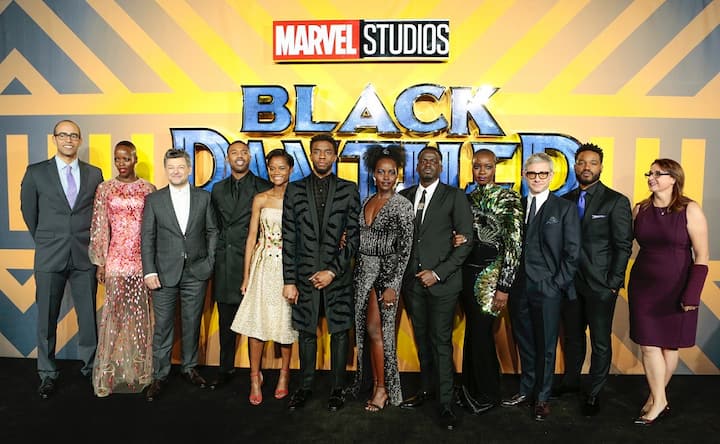 Black Panther Europe premiere: Chadwick Boseman, Lupita Nyong'o, Daniel Kaluuya attend the event Black Panther Europe premiere: Chadwick Boseman, Lupita Nyong'o, Daniel Kaluuya attend the event