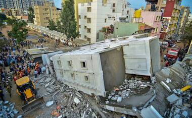 Three killed, seven injured after building collapses in Bengaluru's Kasavanahalli area