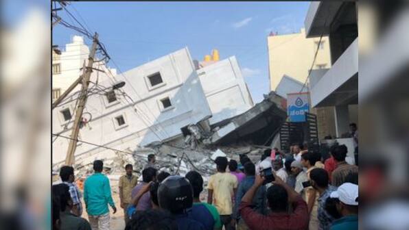Bengaluru: Five-floor under-construction building collapses in Kasavanahalli killing 3; at least 15 feared trapped