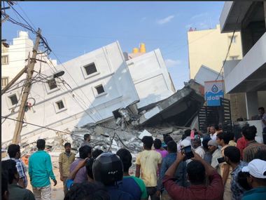 Bengaluru: Five-floor under-construction building collapses in Kasavanahalli killing 3; at least 15 feared trapped Bengaluru: Five-floor under-construction building collapses in Kasavanahalli killing 3; at least 15 feared trapped