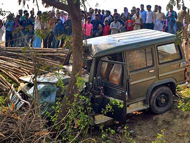 Bihar BJP leader Manoj Baitha, accused of mowing down 9 children, surrenders before Muzaffarpur Police Bihar BJP leader Manoj Baitha, accused of mowing down 9 children, surrenders before Muzaffarpur Police