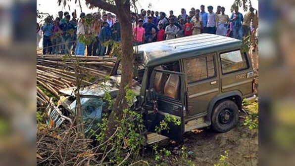 Bihar BJP leader Manoj Baitha, accused of mowing down 9 children, surrenders before Muzaffarpur Police