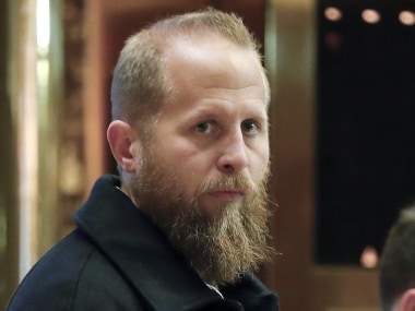 FILE - In this Nov. 15, 2016 file photo, Brad Parscale, who was the Trump campaign's digital director, waits for an elevator at Trump Tower in New York. President Donald Trump has named former digital adviser Brad Parscale as campaign manager of his 2020 re-election campaign. (AP Photo/Carolyn Kaster)