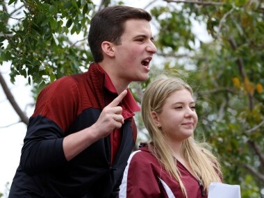 Parkland school shooting: Surviving teens spearhead #NeverAgain activist movement for tightening US gun laws