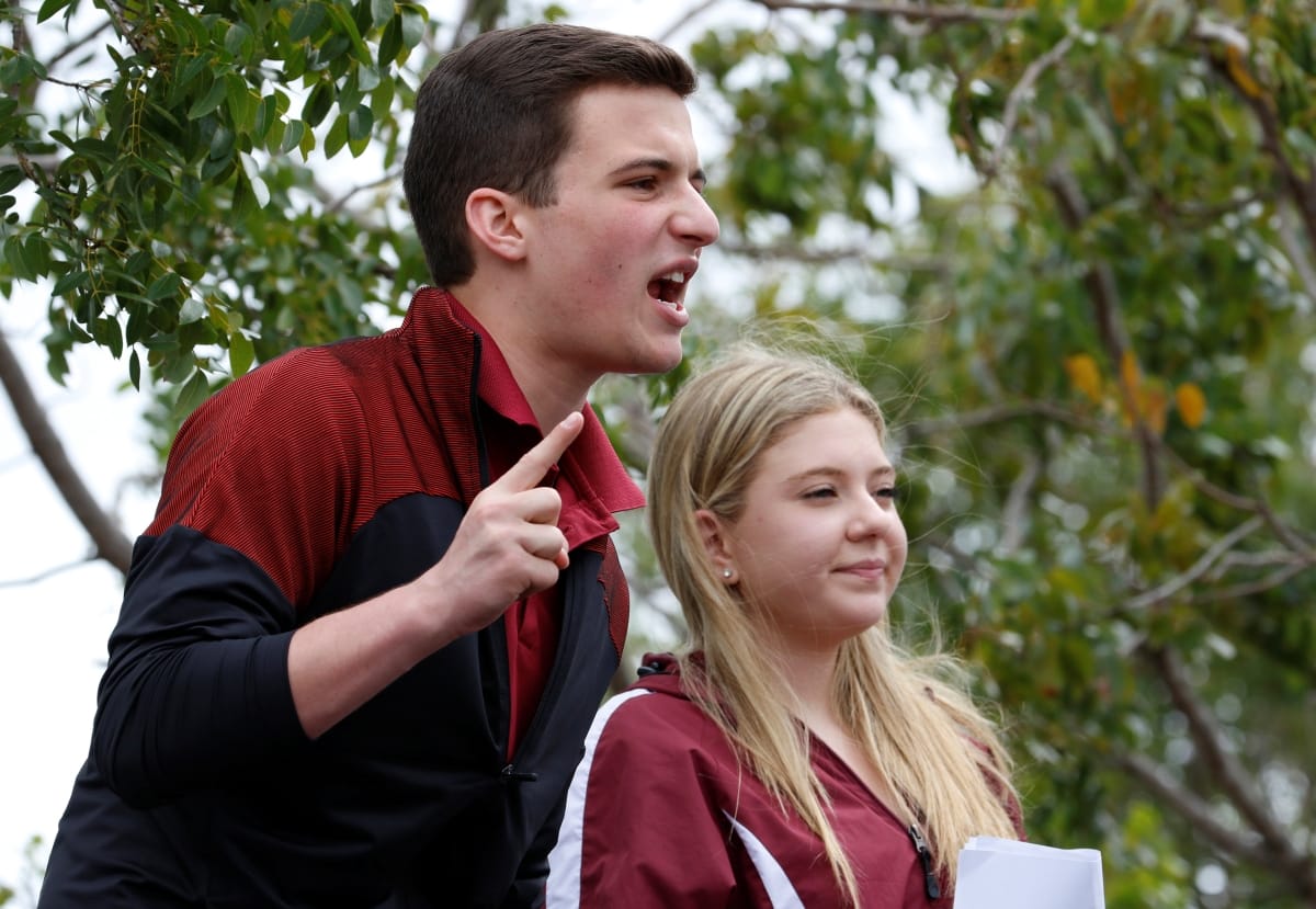 Parkland school shooting: Surviving teens spearhead #NeverAgain ...