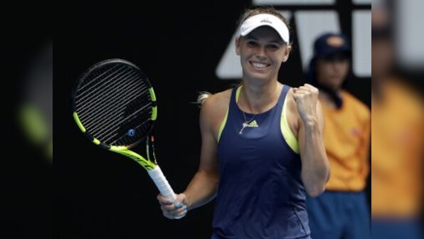 Eastbourne International: Caroline Wozniacki strolls past Kirsten Flipkens; Karolina Pliskova enters third round