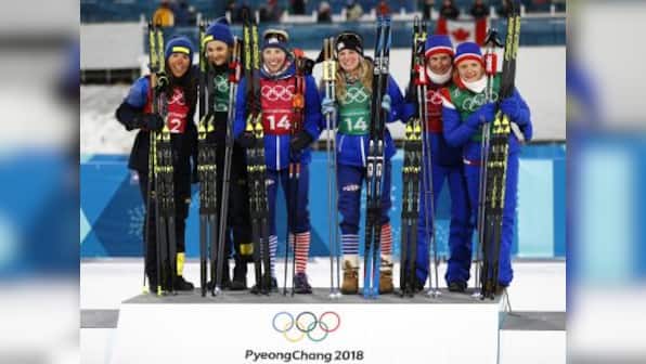Pyeongchang 2018: USA's Kikkan Randall, Jessica Diggins win gold; Marit Bjoergen becomes most successful Winter Olympian