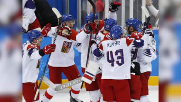 Winter Olympics 2018: Czech Republic pip defending champions Canada to top Group A in men's ice hockey