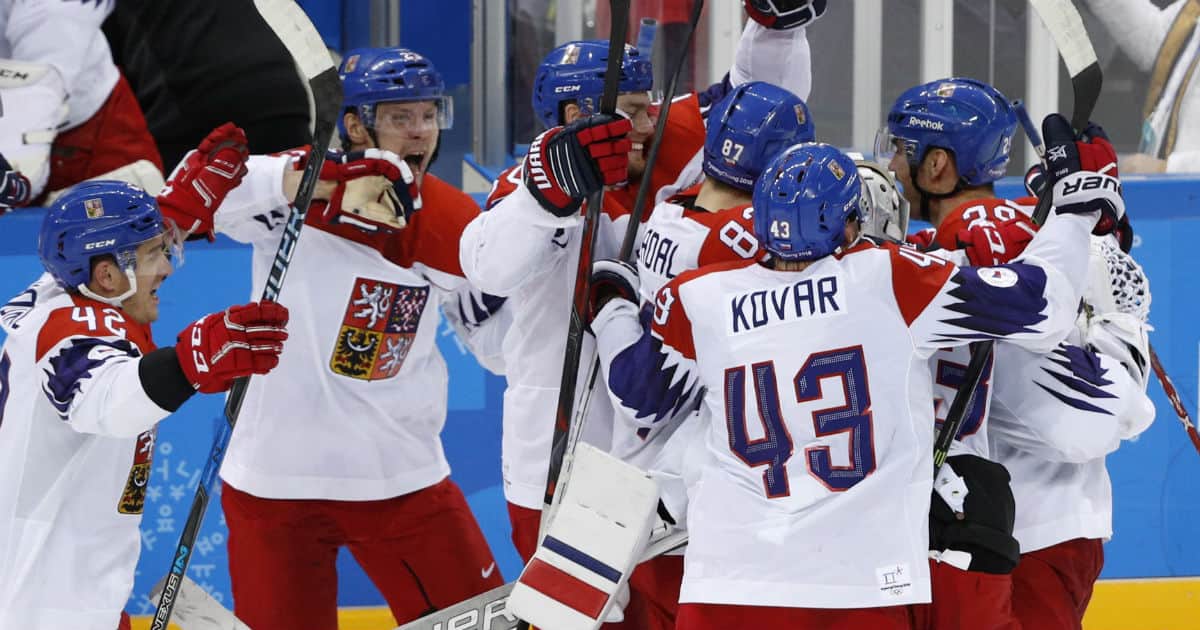 Winter Olympics 2018 Czech Republic pip defending champions Canada to