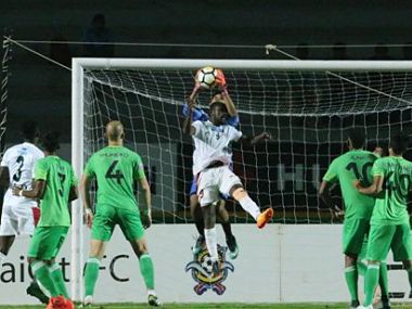 Chennai City FC and Mohun Bagan share spoils after 0-0 draw. Image courtesy: Twitter @ILeagueOfficial