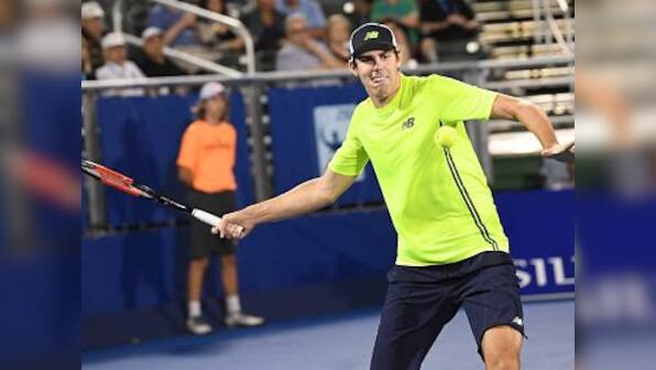 Delray Beach Open: Wildcard Reilly Opelka stuns defending champion Jack Sock, Steve Johnson beats Milos Raonic