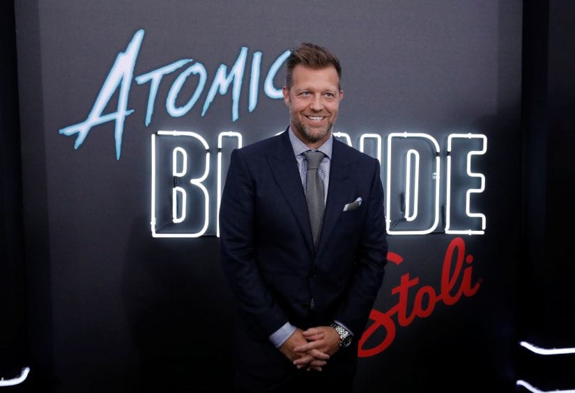Director of the movie David Leitch attends the premiere for 