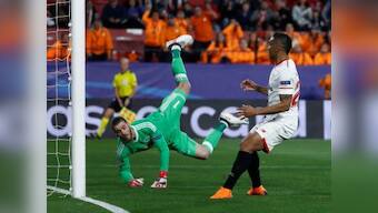 Champions League: David de Gea's heroics help Manchester United hold Sevilla; Shakhtar Donetsk edge AS Roma