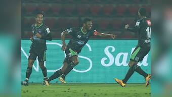 ISL 2017-18: Delhi Dynamos prevail over NorthEast United FC thanks to Kalu Uche's late winner