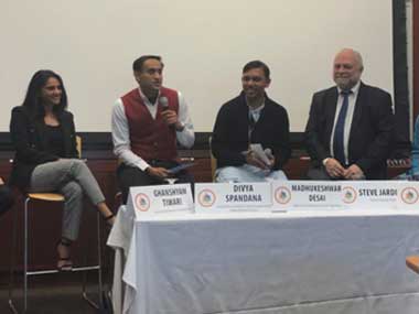 Congress social media head Divya Spandana says party's team has 'limited access' to resources unlike BJP Congress social media head Divya Spandana says party's team has 'limited access' to resources unlike BJP