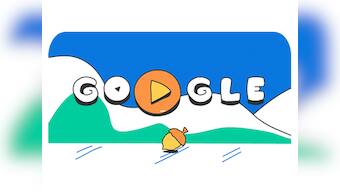 Google Doodle shifts focus back on ice hockey on day thirteen of the 2018 Winter Olympics