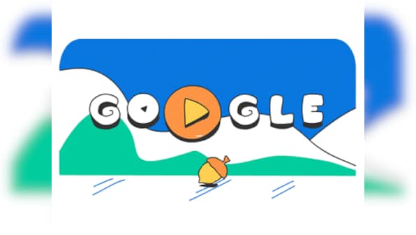 Google Doodle shifts focus back on ice hockey on day thirteen of the 2018 Winter Olympics