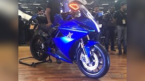 Auto Expo 2018: Emflux One electric superbike launched in India with pricing starting from Rs 6 lakhs