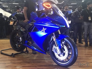 Auto Expo 2018: Emflux One electric superbike launched in India with pricing starting from Rs 6 lakhs Auto Expo 2018: Emflux One electric superbike launched in India with pricing starting from Rs 6 lakhs