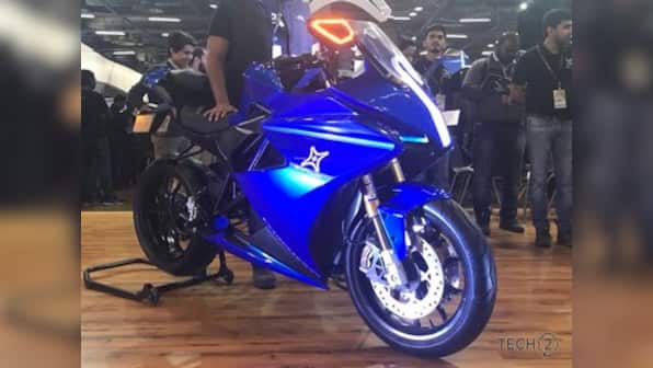 Auto Expo 2018: Emflux One electric superbike launched in India with pricing starting from Rs 6 lakhs