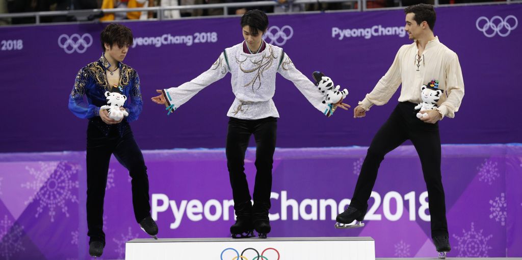 Yuzuru Hanyu 2018 Pyeongchang Olympic Memorial Skating Tags Stickers Decals 6pcs