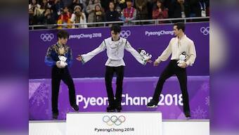Winter Olympics 2018: Yuzuru Hanyu defends figure skating gold; Nathan Chen makes history with six-quad routine