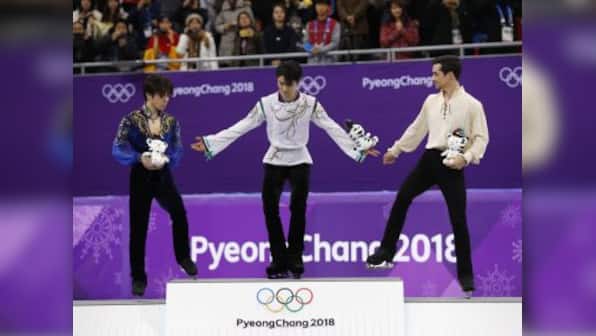 Winter Olympics 2018: Yuzuru Hanyu defends figure skating gold; Nathan Chen makes history with six-quad routine