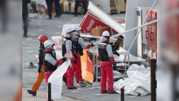 Pyeongchang 2018: Wind chaos injures 16 at Gangneung Olympic Park as weather-induced mayhem continues