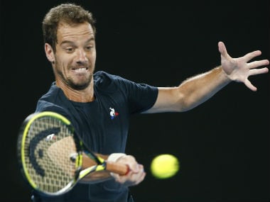 Richard Gasquet in action. Reuters