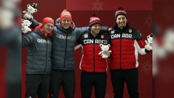 Winter Olympics 2018: Canada, Germany share gold after 'crazy' climax in two-man bobsleigh