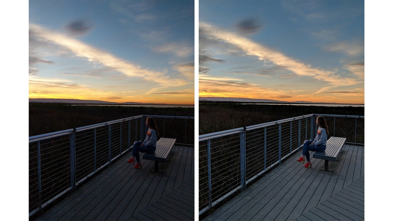 The Pixel Visual Core will is now able to bring the power of the HDR+ imaging to third-party apps like WhatsApp, Instagram and more.