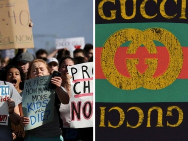 Gucci joins Oprah Winfrey, George Clooney in support of gun-violence protest, donates $500,000 Gucci joins Oprah Winfrey, George Clooney in support of gun-violence protest, donates $500,000