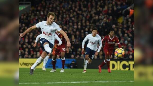 Premier League: Harry Kane's last-gasp penalty helps Tottenham Hotspur hold Liverpool; Newcastle United drop points