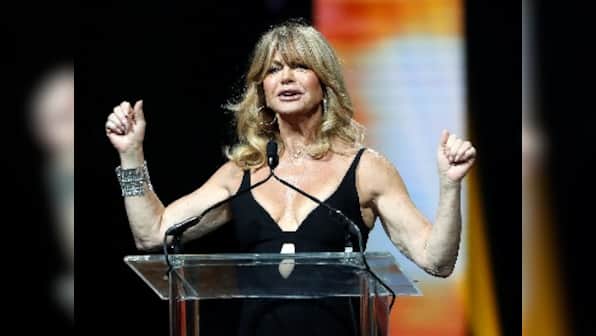 Oscar-winning actress Goldie Hawn says her stories of sexual harassment will 'top them all'
