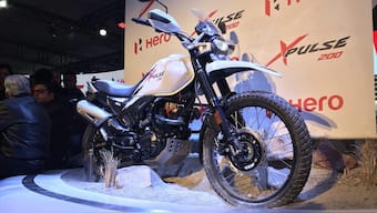 Hero MotoCorp releases official images of its adventure tourer, the XPulse 200