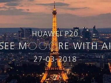 Huawei P20 is all set to launch on 27 March, should give it enough time to fine-tune its messaging after Galaxy S9 launch say analysts Huawei P20 is all set to launch on 27 March, should give it enough time to fine-tune its messaging after Galaxy S9 launch say analysts