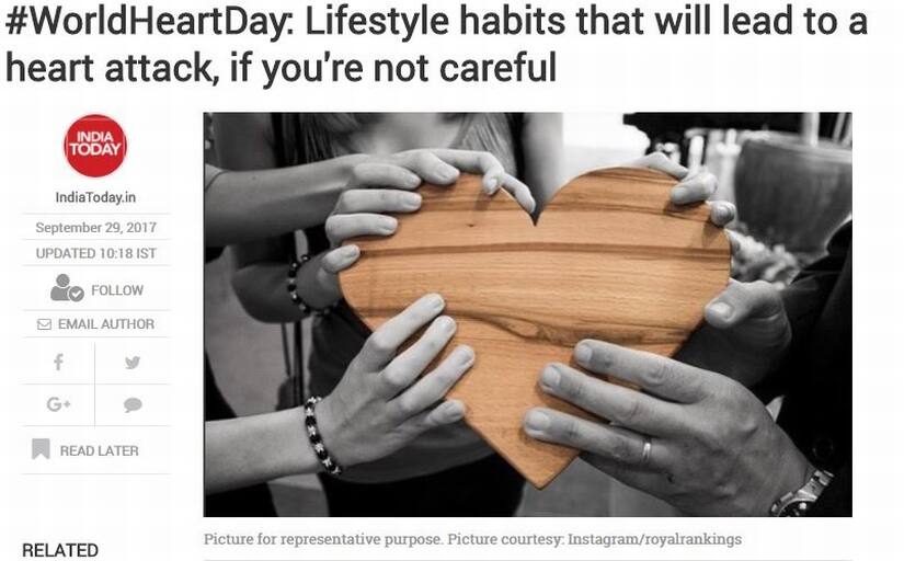 Lifestyle habits. Image credit: India Today