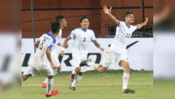 I-League 2017-18: Abhijit Sarkar's last-minute twin strikes help Indian Arrows stun Churchill Brothers