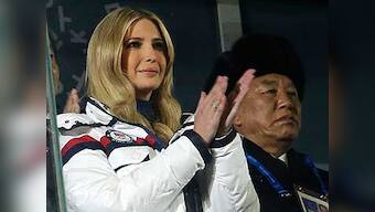 North Korean general Kim Yong Chol and Ivanka Trump attend Winter Olympics closing ceremony