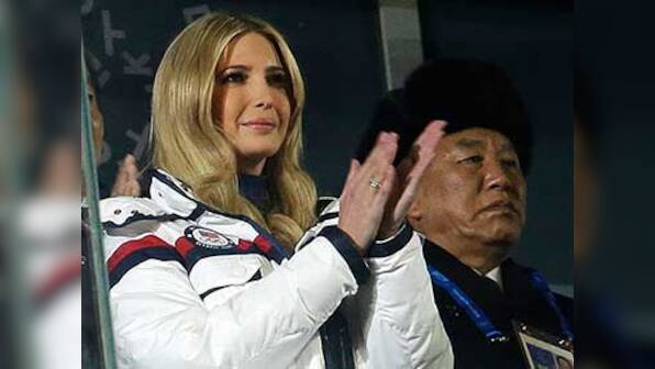 North Korean general Kim Yong Chol and Ivanka Trump attend Winter Olympics closing ceremony