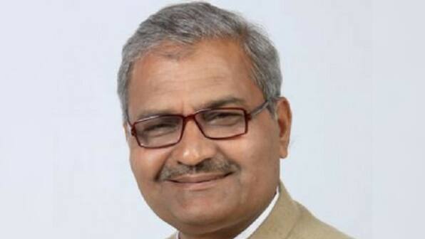 BJP MP from Madhya Pradesh Janardan Mishra cleans toilet with bare hands at school in Rewa district