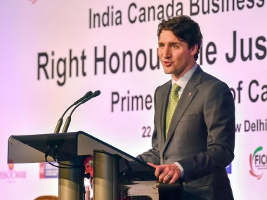 Nearly a week after Justin Trudeau's arrival, Modi tweets old photo with Canadian PM, sets tone for meeting today Nearly a week after Justin Trudeau's arrival, Modi tweets old photo with Canadian PM, sets tone for meeting today