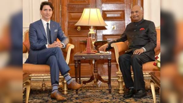 Ram Nath Kovind meets Justin Trudeau, says India and Canada should stand united in fight against extremism