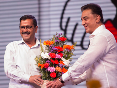 Charged up Kamal Haasan launches Makkal Needhi Maiam party, targets corruption, eyes southern coalition Charged up Kamal Haasan launches Makkal Needhi Maiam party, targets corruption, eyes southern coalition