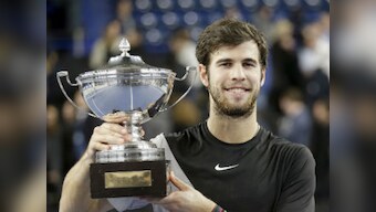 Open 13: Karen Khachanov defeats home favourite Lucas Pouille to claim his second career title
