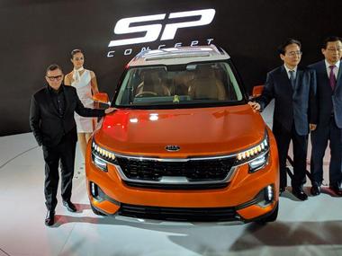 Auto Expo 2018: Kia Motors SP Concept SUV unveiled as automaker awaits launch in H2 2019 Auto Expo 2018: Kia Motors SP Concept SUV unveiled as automaker awaits launch in H2 2019