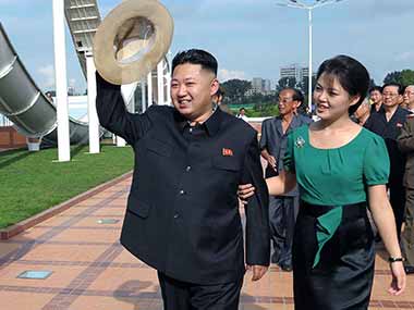 Kim Jong-un tries to soften authoritarian image by sharing stage with wife, sister Kim Jong-un tries to soften authoritarian image by sharing stage with wife, sister