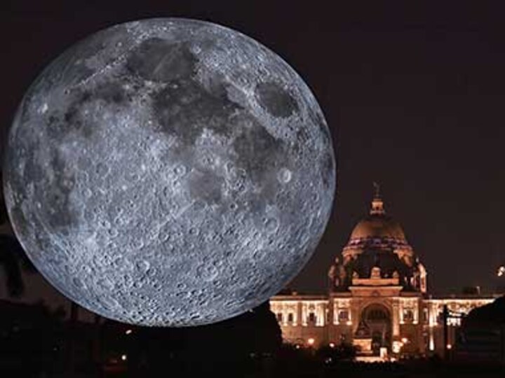 23-foot-wide lunar replica unveiled at Kolkata's Victoria Memorial Hall